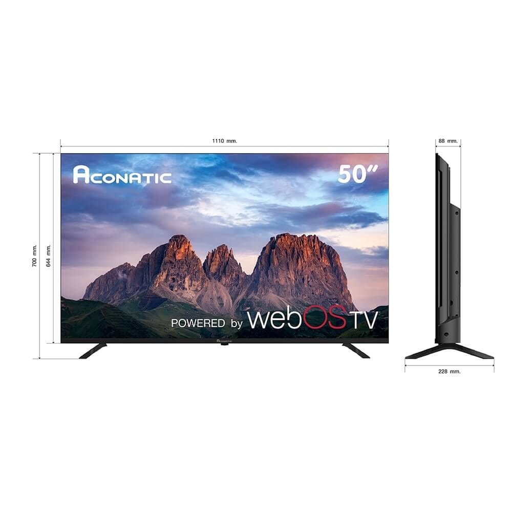 แอลอีดี ทีวี 50 นิ้ว ACONATIC WEBOS ทีวี 4K 50US900AN (รับประกัน 3 ปี) _4